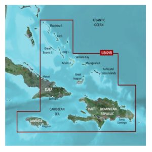Garmin BlueChart® g3 HD - HXUS029R - Southern Bahamas - microSD™/SD™