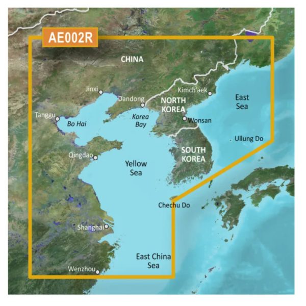 Garmin BlueChart® g3 HD - HXAE002R - Yellow Sea - microSD™/SD™