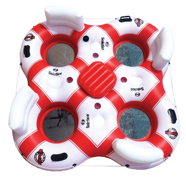 Solstice Watersports Super Chill 4-Person River Tube w/Cooler - Image 2