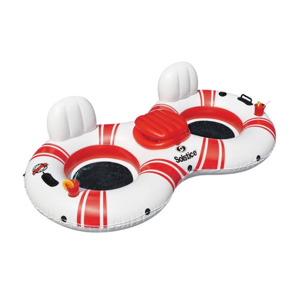 Solstice Watersports Super Chill 2-Person River Tube w/Cooler - Image 2