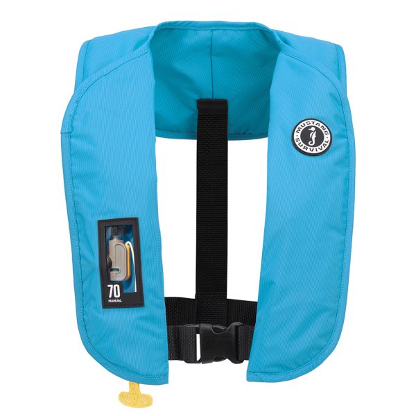 Mustang MIT 70 Manual Inflatable PFD - Azure (Blue) - Image 2