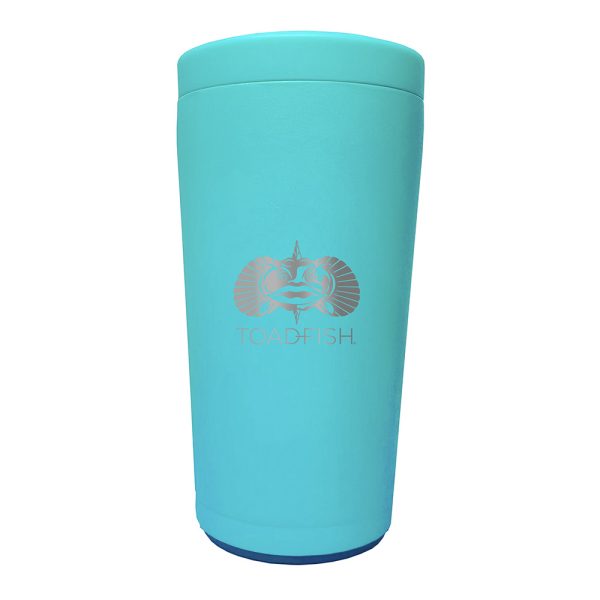 Toadfish Non-Tipping Can Cooler 2.0 - Universal Design - Teal - Image 2