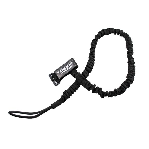 YakGear 36" Baja Paddle Leash - Black - Image 2