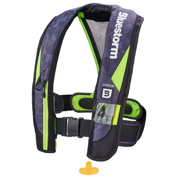 Bluestorm Atmos 40 Auto Type II Inflatable PFD - Hi-Vis - Image 2