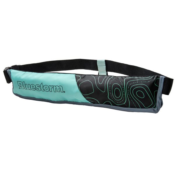 Bluestorm Cirro 16 Manual Inflatable Belt Pack - Teal - Image 2