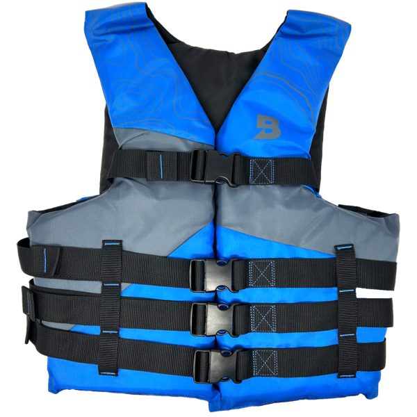 Bluestorm Type III Adult Universal Foam Life Jacket - Blue - Image 2