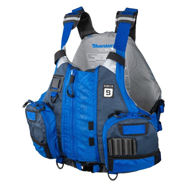 Bluestorm Kinetic Kayak Fishing Vest - Deep Blue - S/M - Image 2