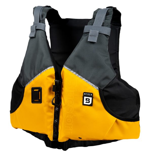 Bluestorm Trek Adult Universal Paddling Vest - Sunset Yellow - Image 2
