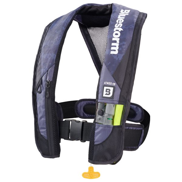 Bluestorm Atmos 40 Auto Type II Inflatable PFD - Apex Black - Image 2
