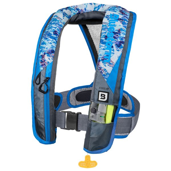 Bluestorm Atmos 40 Auto Type II Inflatable PFD - Coastal Blue - Image 2