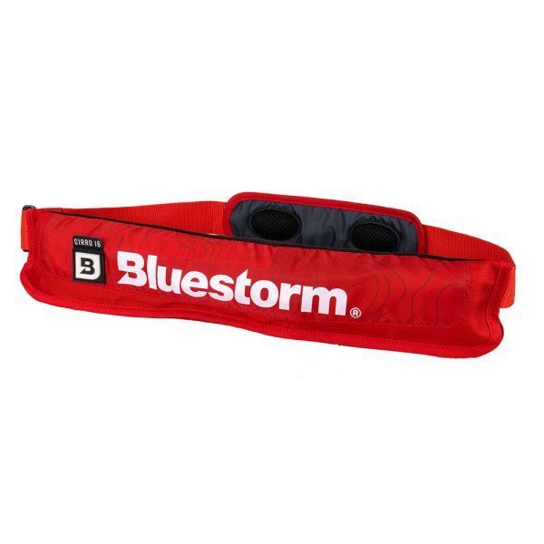 Bluestorm Cirro 16 Manual Inflatable Belt Pack - Nitro Red - Image 2