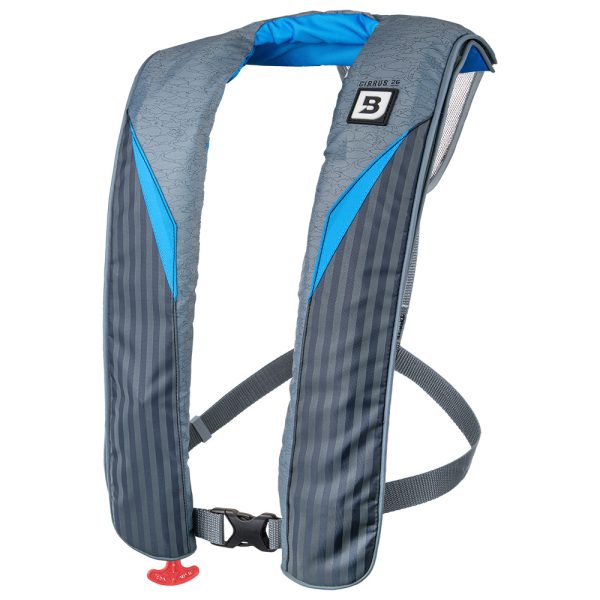 Bluestorm Cirrus 26 Auto/Manual Type V Inflatable PFD - Coastal Blue - Image 2