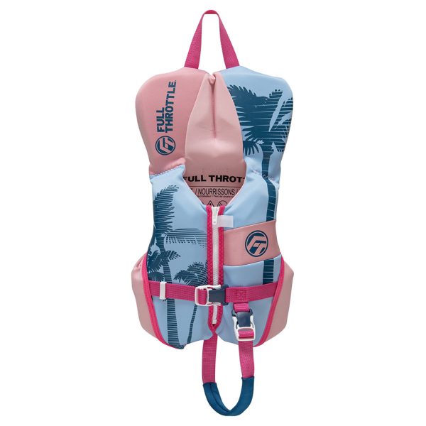 Full Throttle Infant Rapid-Dry Flex-Back Life Jacket - Pink - Image 2