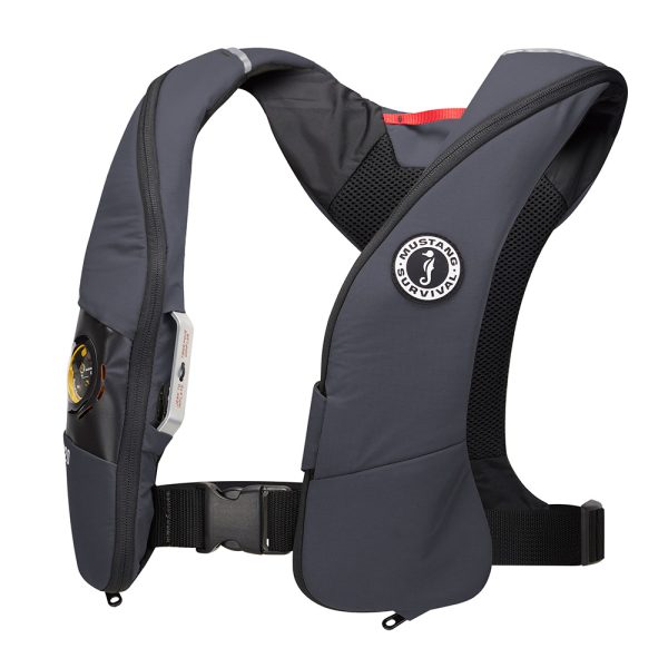 Mustang Elite 120 Coastal Inflatable PFD - Admiral Grey - Image 2