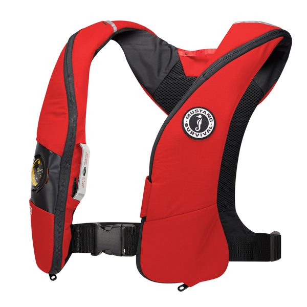 Mustang Elite 120 Coastal Inflatable PFD - Red - Image 2