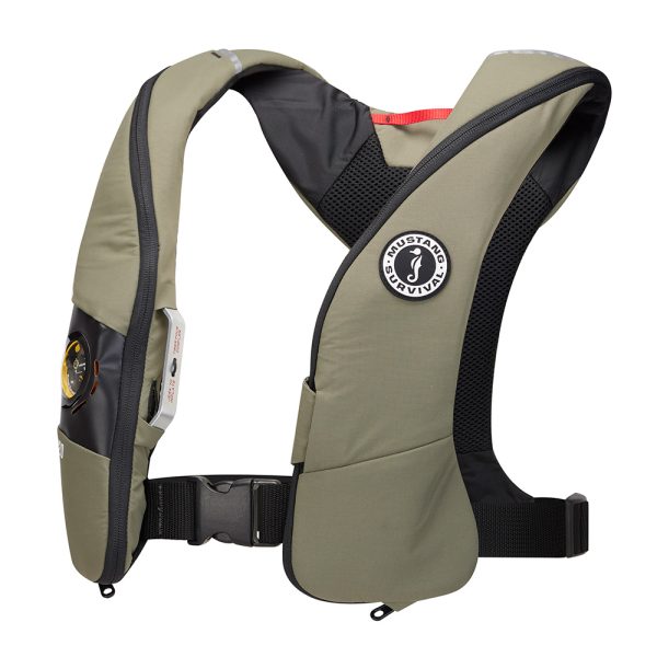 Mustang Elite 120 Coastal Inflatable PFD - Everglade Green - Image 2