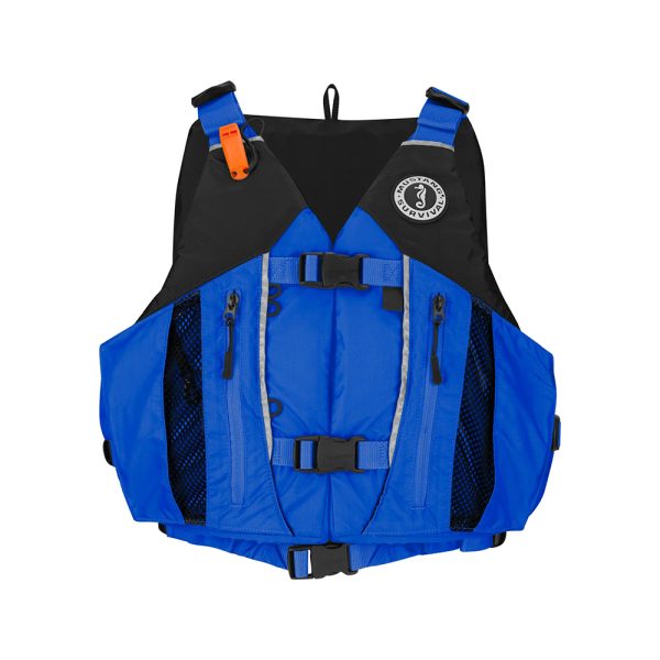 Mustang Solaris Foam Life Vest - XS/S - Blue/Black - Image 2