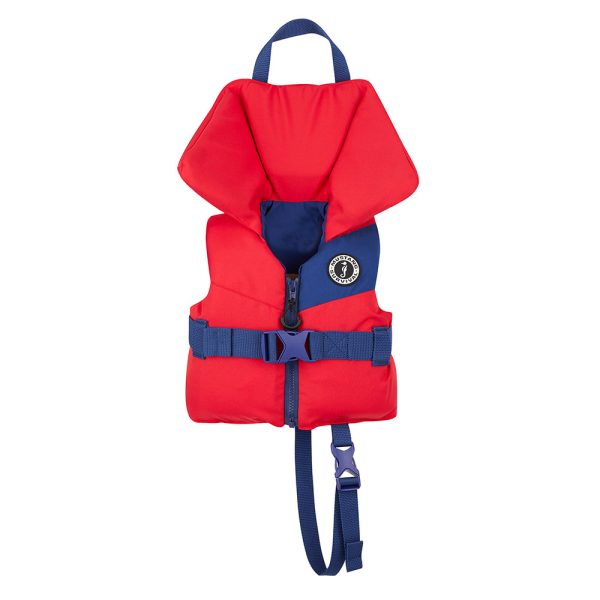 Mustang Lil' Legends Child Foam Vest - Red/Navy - Image 2