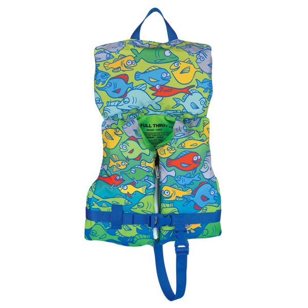 Full Throttle Character Vest - Infant/Child Less Than 50lbs - Fish - Image 2