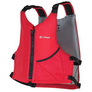 Onyx Universal Paddle Vest - Adult Oversized - Red