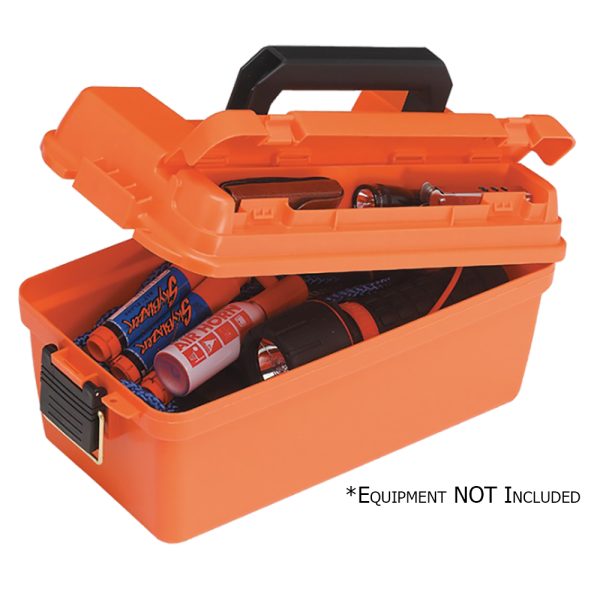 Plano Small Shallow Emergency Dry Storage Supply Box - Orange - Image 2