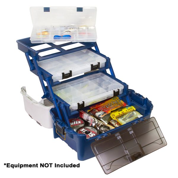 Plano Hybrid Hip 3-Stowaway® Tackle Box 3700 - Blue - Image 2