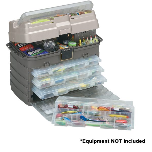 Plano Guide Series™ Original Stowaway® Rack System 3700 - Graphite/Sandstone - Image 2