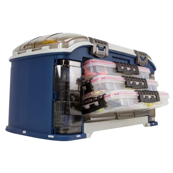 Plano Elite™ Series Angled Tackle System 3700 - Blue - Image 2