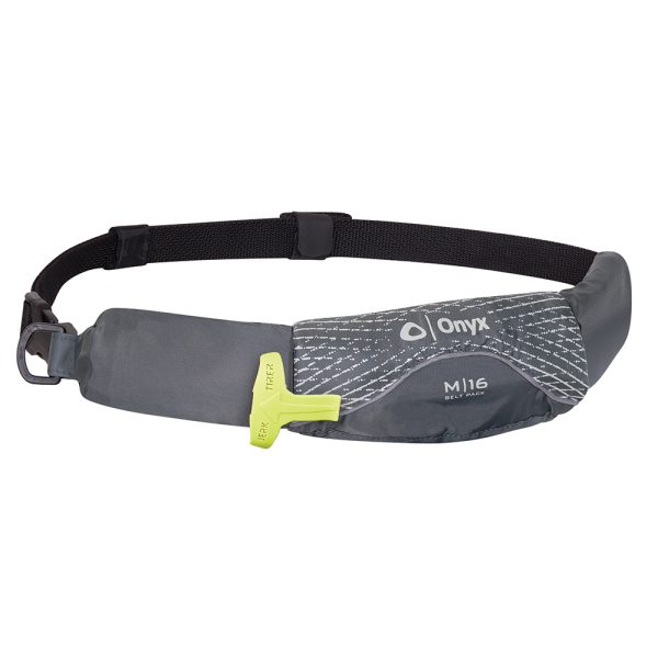 Onyx M-16 Manual Inflatable Belt Pack (PFD) - Grey - Image 2