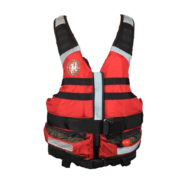 First Watch SWV-100 Rescue Swimmers' Vest - Red/Black - Image 2