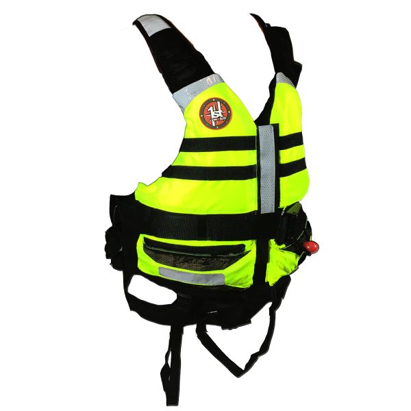 First Watch SWV-100 Rescue Swimmers' Vest - Hi-Vis Yellow - Image 2