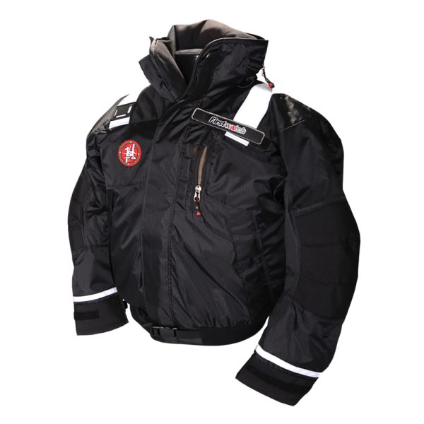 First Watch AB-1100 Flotation Bomber Jacket - Black - Large - Image 2