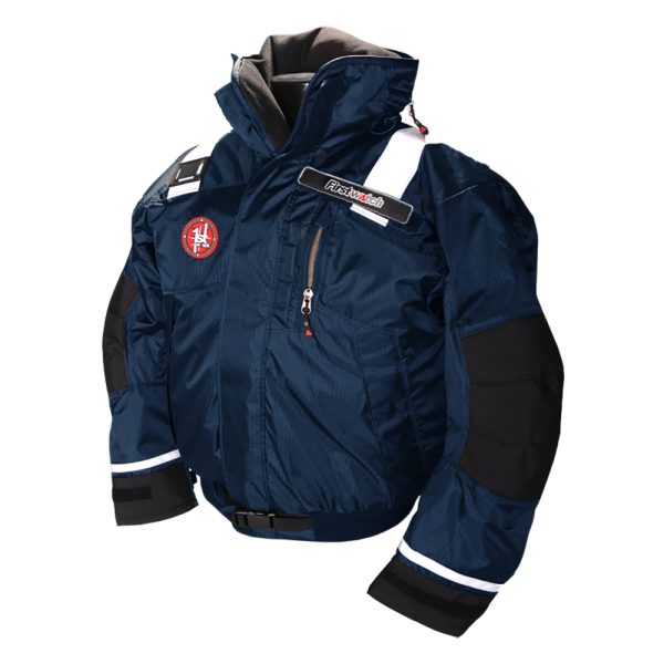 First Watch AB-1100 Flotation Bomber Jacket - Navy Blue - Medium - Image 2
