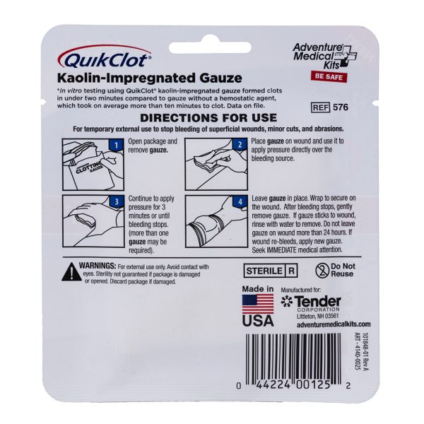 QuikClot Advanced Clotting - Gauze 3" x 2' - Image 2