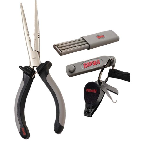 Rapala Combo Pack - Pliers, Clipper, Punch & Sharpener - Image 2
