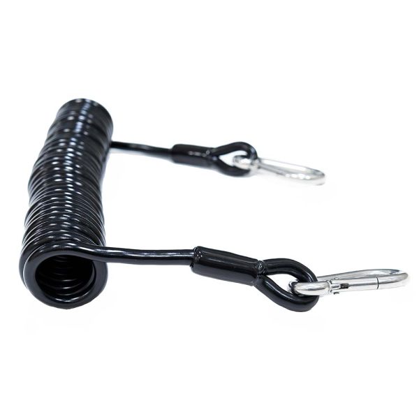 Tigress Heavy-Duty Coiled Safety Tether - 1200lbs - Image 2