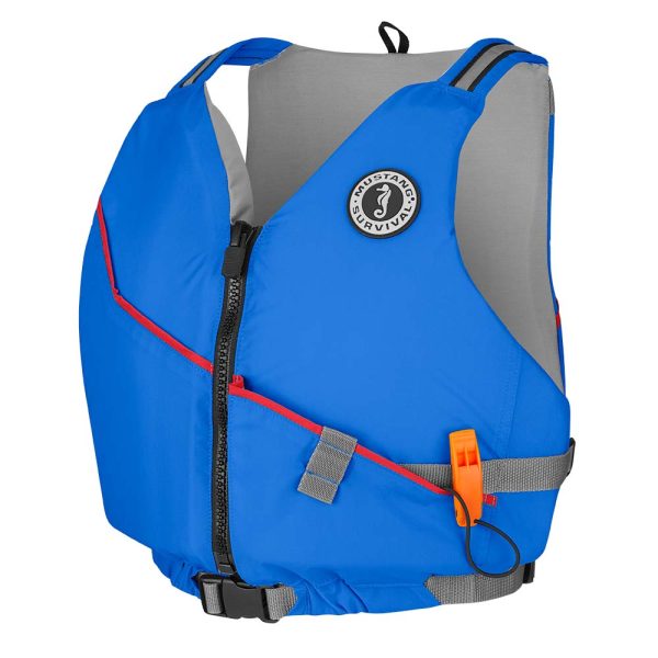 Mustang Journey Foam Vest - Blue - Medium/Large - Image 2