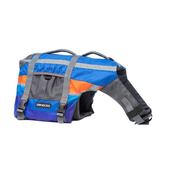Bombora Large Pet Life Vest (60-90 lbs) - Sunrise - Image 2