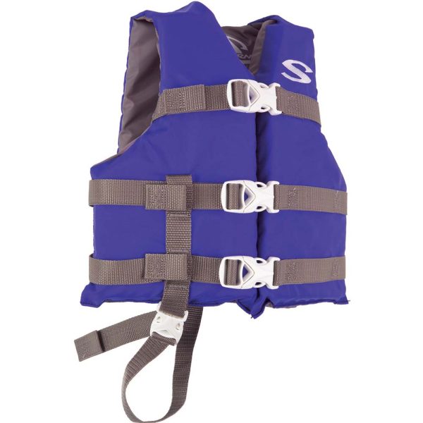 StearnsClassic Series Child Life Jacket - 30-50lbs - Blue/Grey - Image 2
