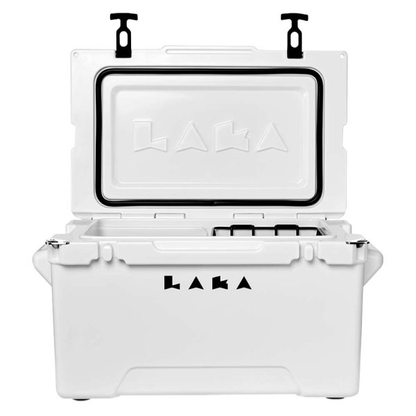 LAKA Coolers 45 Qt Cooler - White - Image 2