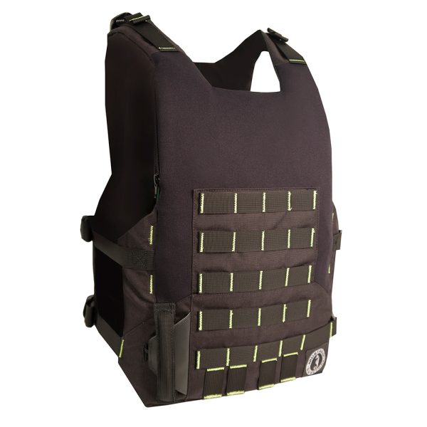 Mustang Rescue Swimmer Vest - Fluorescent Yellow/Green/Black - Manual - Image 2