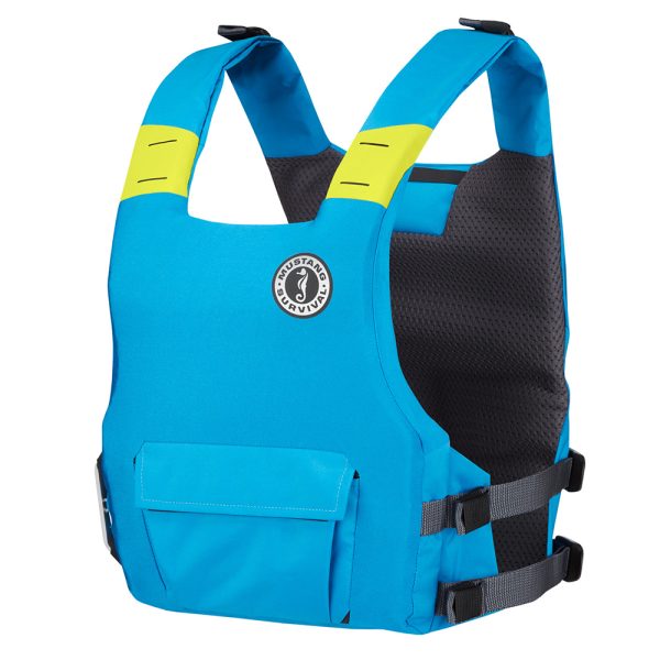 Mustang Khimera Dual Flotation PFD - Azure Blue - Manual - Image 2