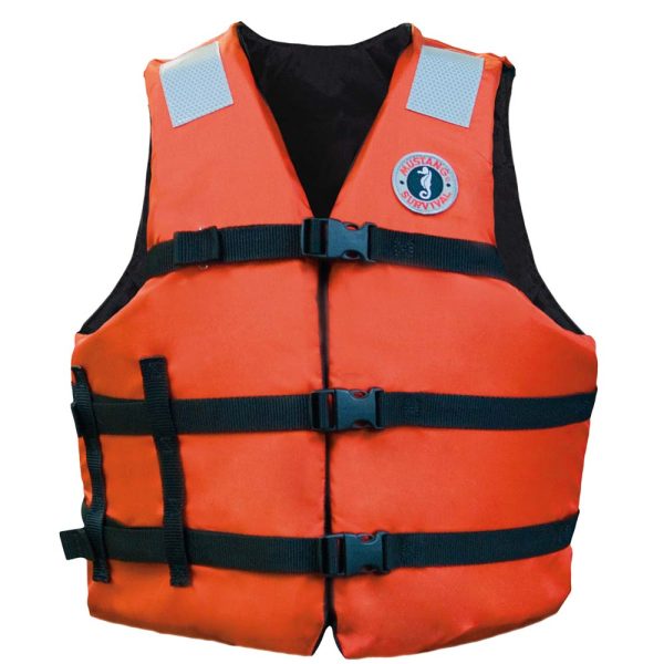 Mustang Flotation Vest - Orange - Adult Universal - Image 2