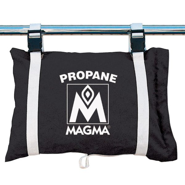 Magma Propane /Butane Canister Storage Locker/Tote Bag - Jet Black - Image 2
