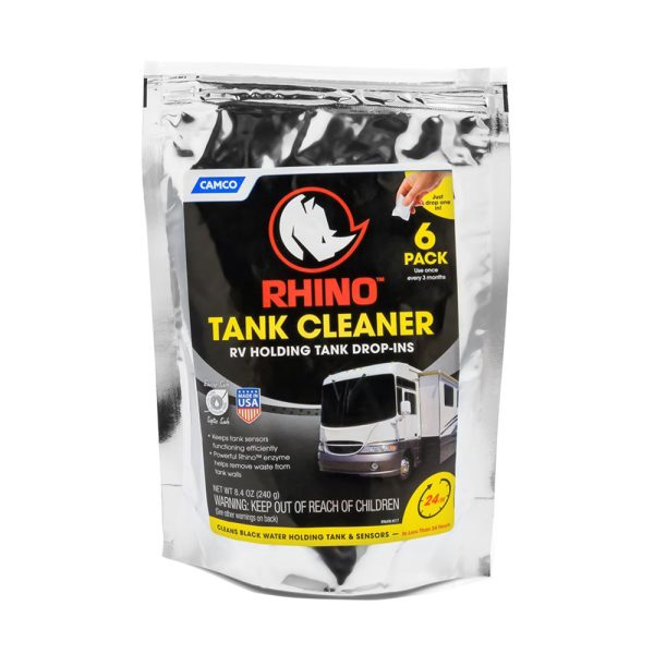 Camco Rhino Holding Tank Cleaner Drop-INs - 6-Pack - Image 2