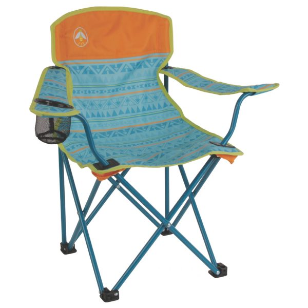Coleman Kids Quad Chair - Teal - Image 2