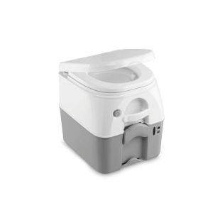 Dometic 975 Portable Toilet w/Mounting Brackets - 5 Gallon - Grey