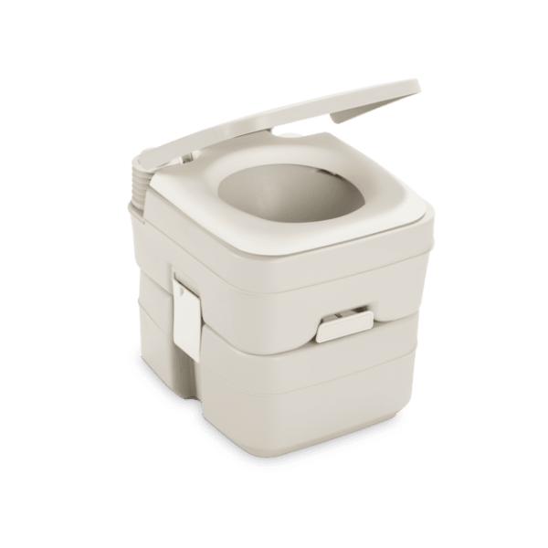 Dometic 965 Portable Toilet w/Mounting Brackets- 5 Gallon - Parchment - Image 3
