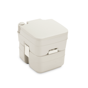 Dometic 965 Portable Toilet w/Mounting Brackets- 5 Gallon - Parchment