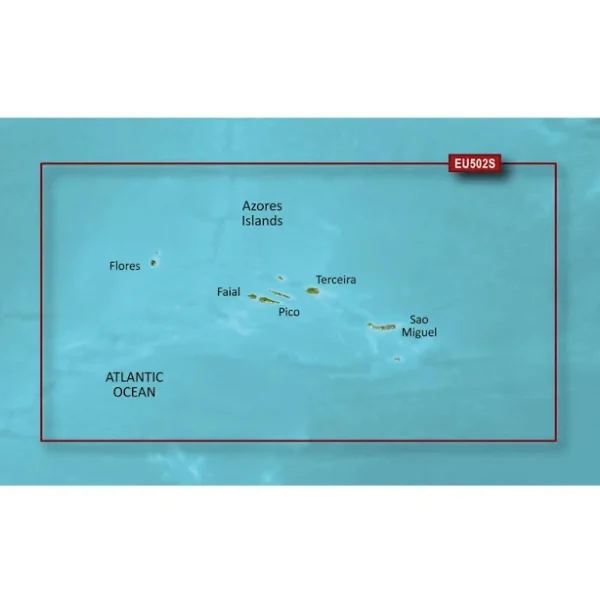 Garmin BlueChart® g3 Vision® HD - VEU502S - Azores Islands - microSD™/SD™